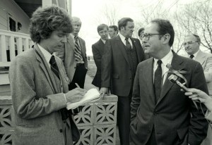 David DeKok interviews Gov. Dick Thornburgh, 3-31-1981 (David Haupt)