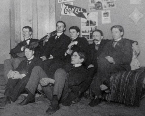 Cornell students, ca 1903. Hulbard Papers, Cornell University Rare & Manuscript Collections.