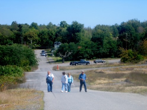 Tourists, Centralia, 9-20-08