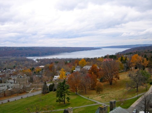 Cayuga Lake from McGraw Tower